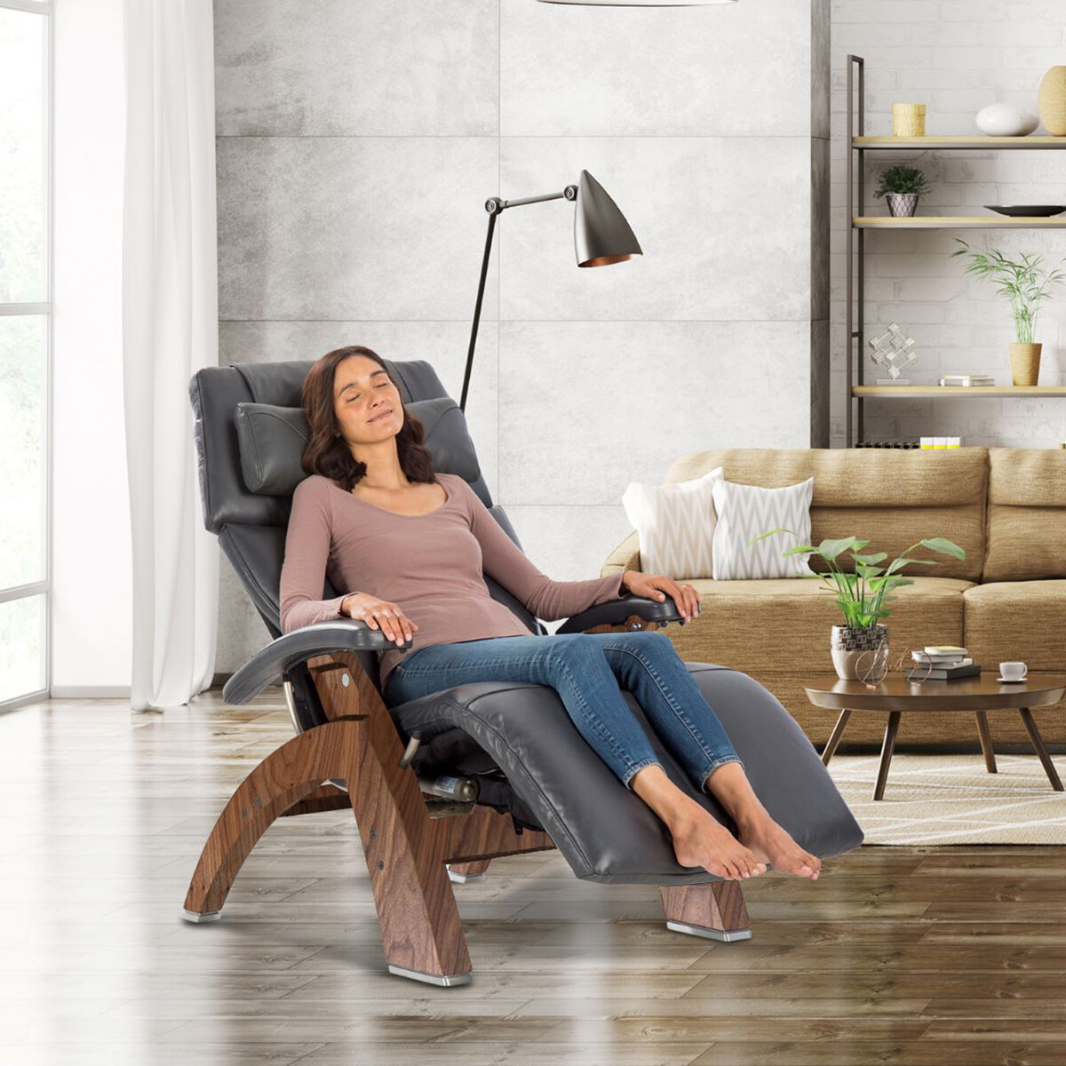 Human Touch, PC-610 SILLON, Base Nuez Clara