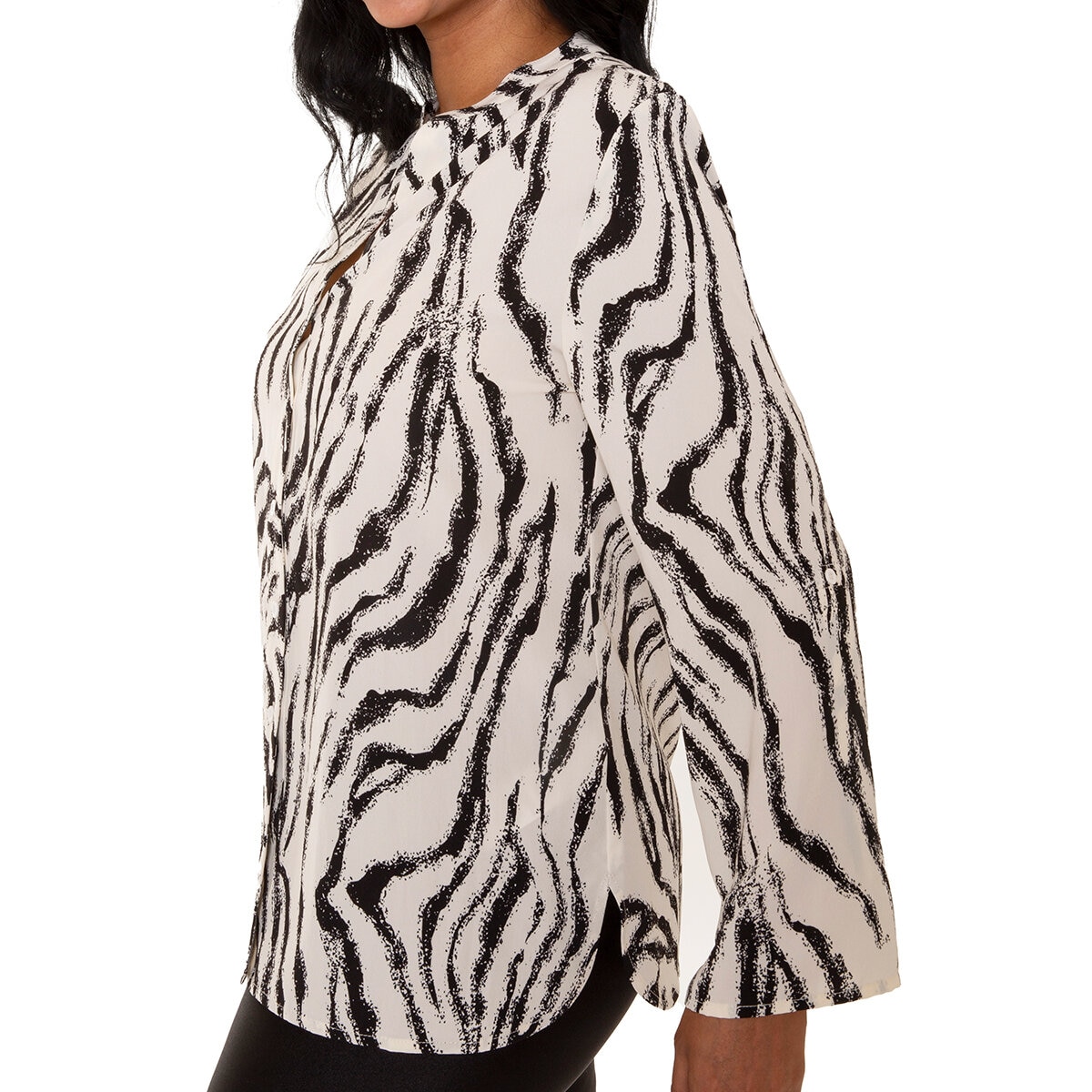 Mario Serrani Italy Blusa para Dama Blanco Chica