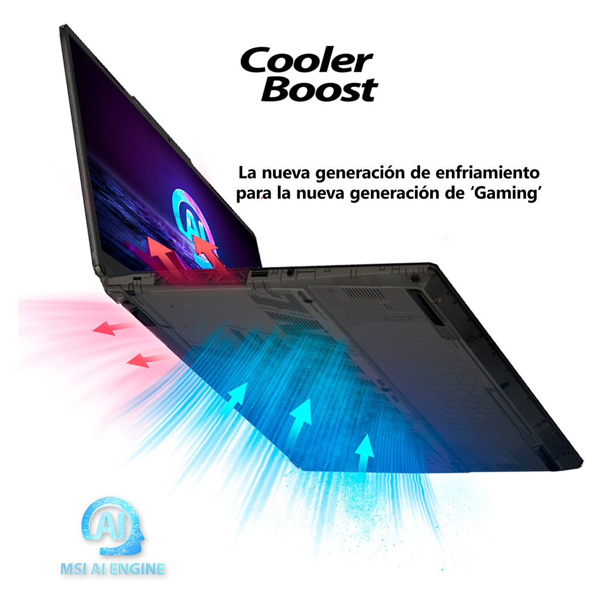 MSI Cyborg Gaming 15 Laptop 15.6'' FHD Intel Core Ultra 7 16GB 512GB SSD + Mouse