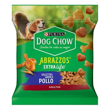 Purina Dog Chow Galletas para Perro Adulto Sabor Pollo 36 pzas de 100 g