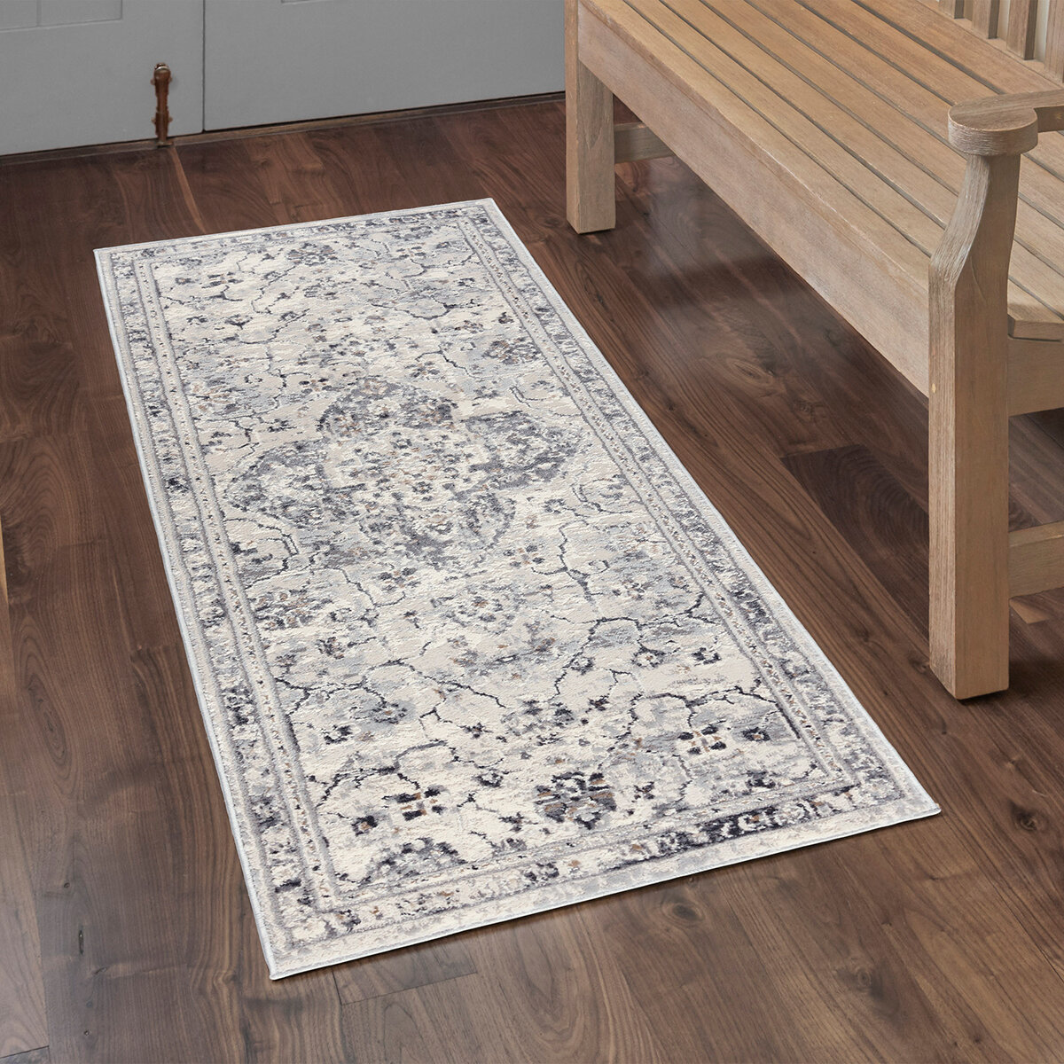 Brio, Tapete Decorativo 66cm x 183cm, Talia Gray Costco...