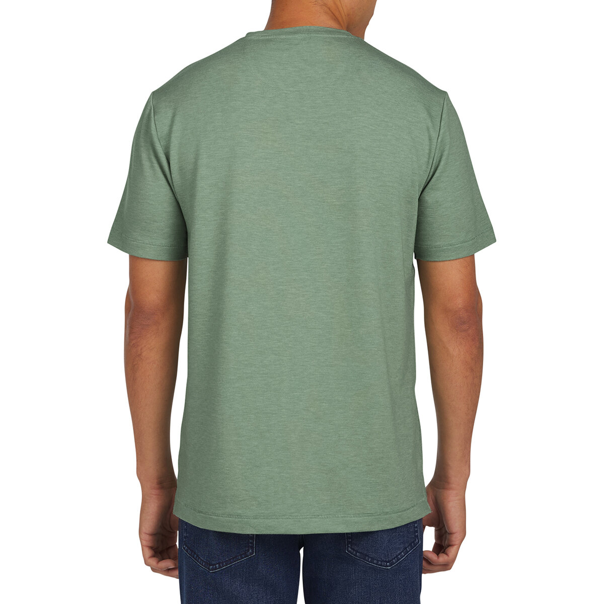 Lands’ End Playera para Caballero Verde Grande