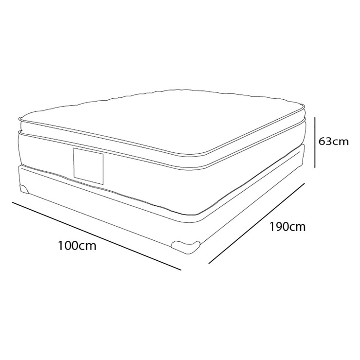 Spring Air, Colchón y Box Individual, Imaginación