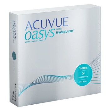 Lentes de Contacto, Acuvue 1 Day Oasys 90 Piezas, BC 8.5