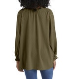 Jessica Simpson Blusa para Dama Verde Extra Chica
