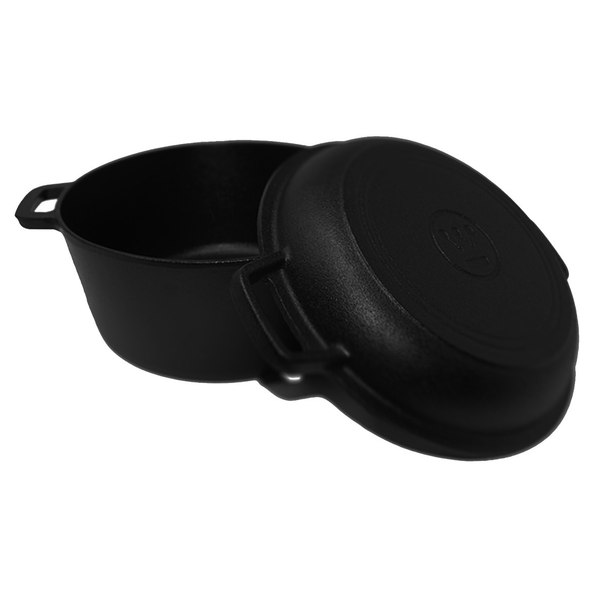 Olla Holándesa de Hierro Forjado 4.7 lt con Tapa Sartén de 26 cm, Westinghouse