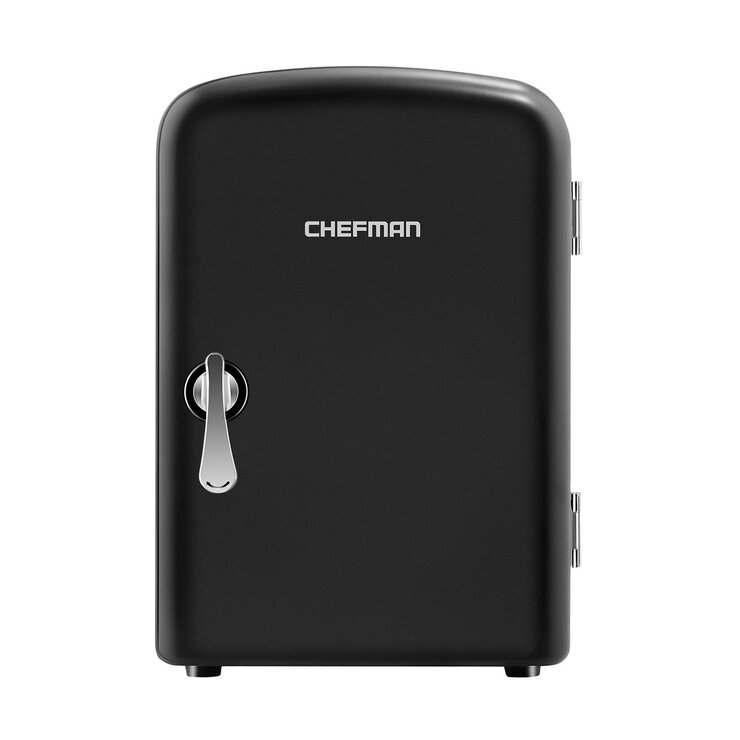 Chefman, Mini Refrigerador y Calentador Pintable