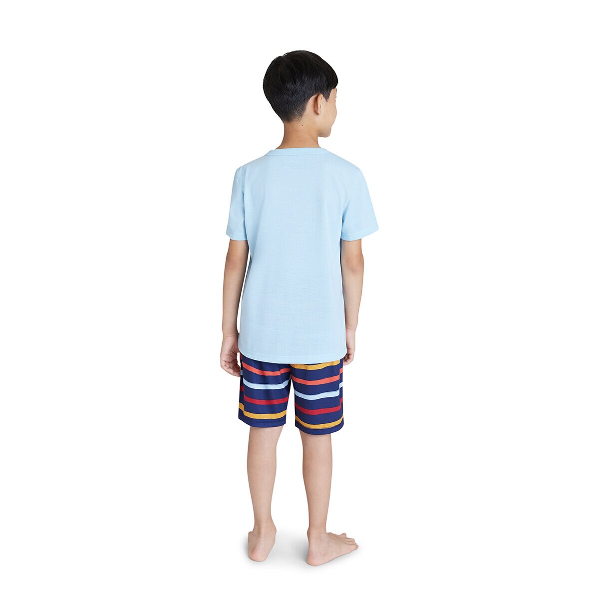 Eddie Bauer Conjunto Casual de Pijama de 4 Piezas para Niña o Niño Gris