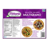 Milton's Galletas Saladas Multigrano 4 pzas de 238 g