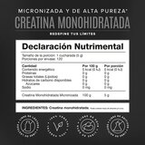 Creatina Monohidratada Birdman 600 gr