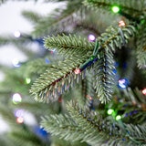 Árbol de Navidad Artificial 2.28m Preiluminado con 1,850 Luces LED