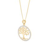 Dije Arbol de la Vida, Oro Amarillo 14K Dije Arbol de la Vida, Oro Amarillo 14K