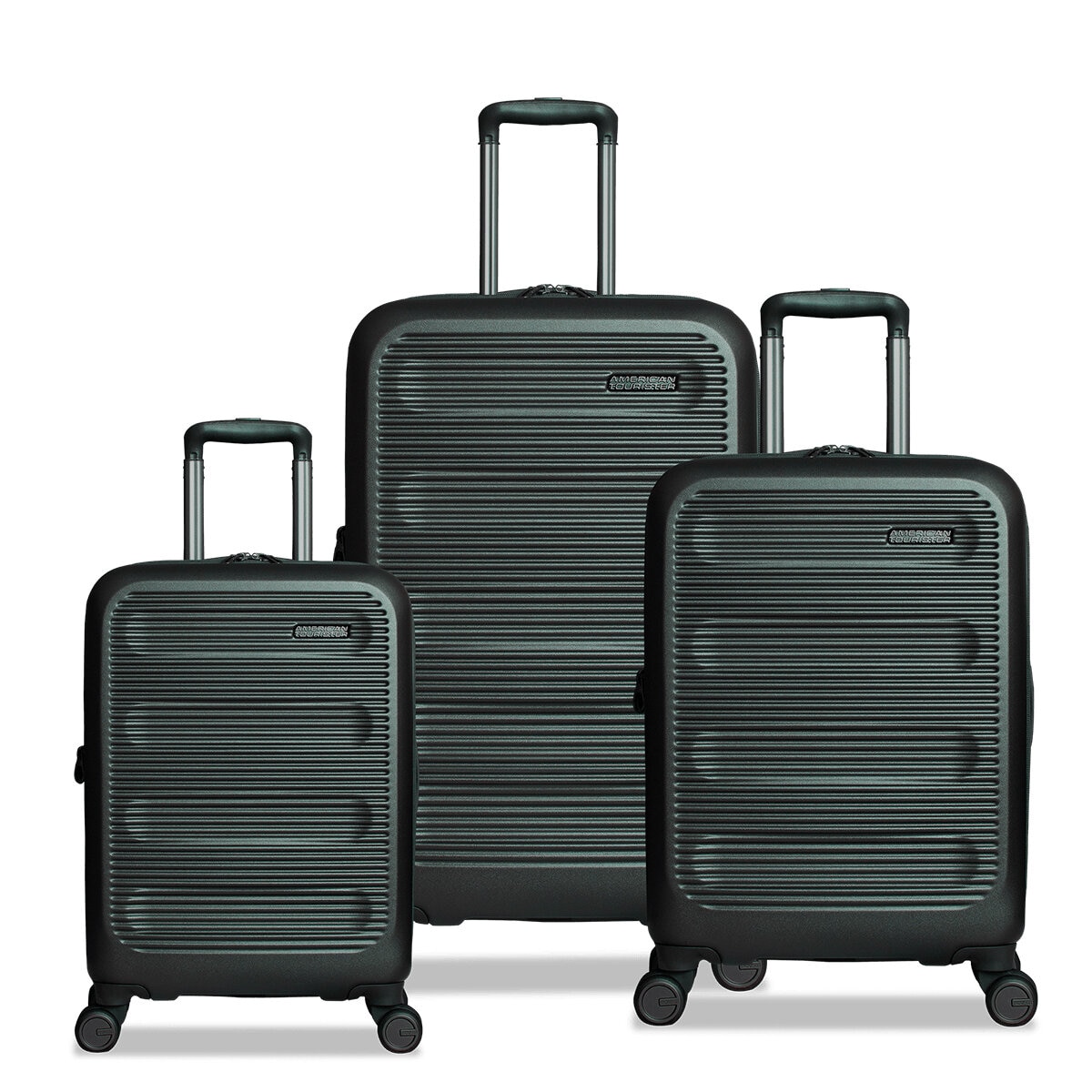 American Tourister Set de 3 Maletas Air Ride Verde