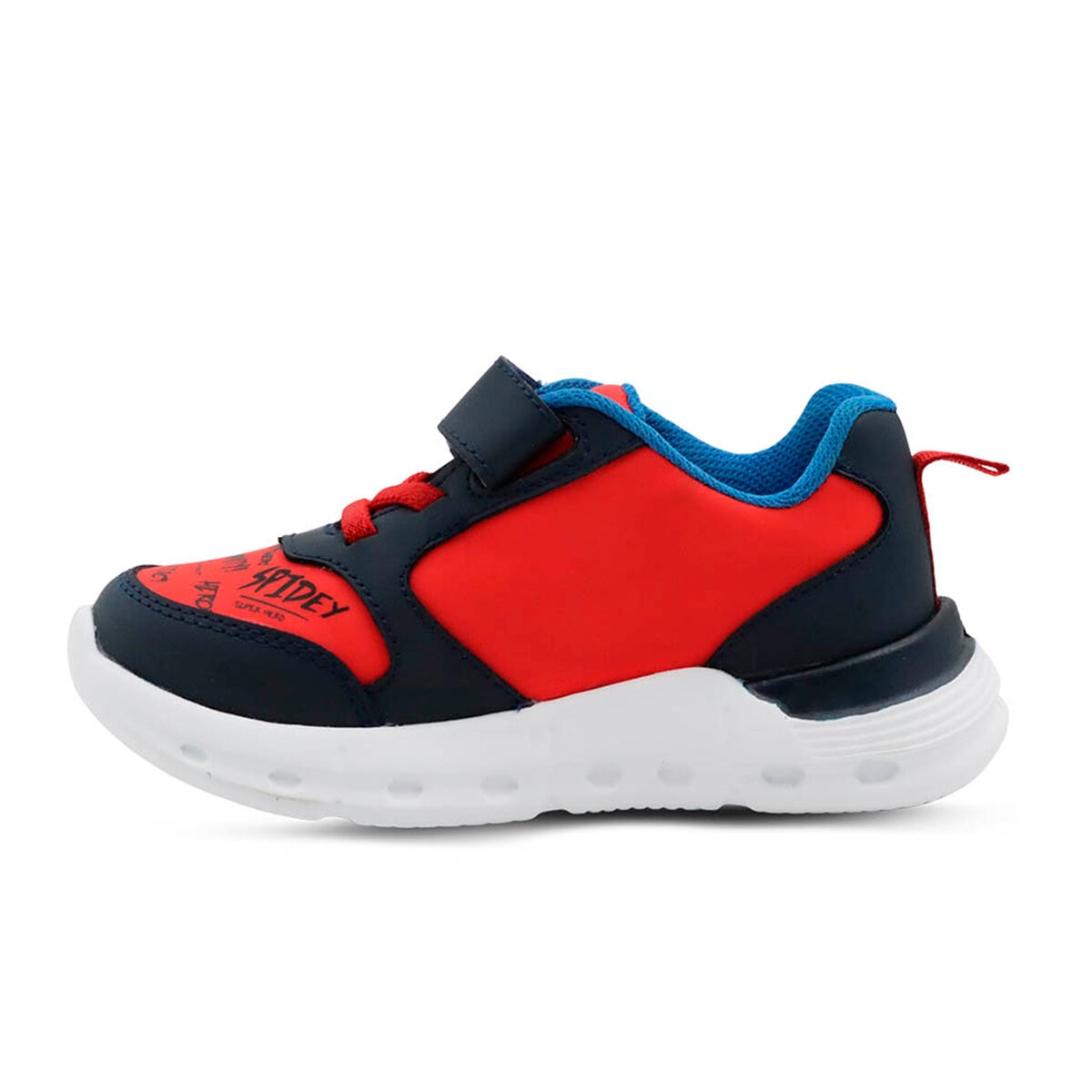 Marvel Spider-Man, Tenis Color Marino-Rojo, para Niño, Varias Tallas