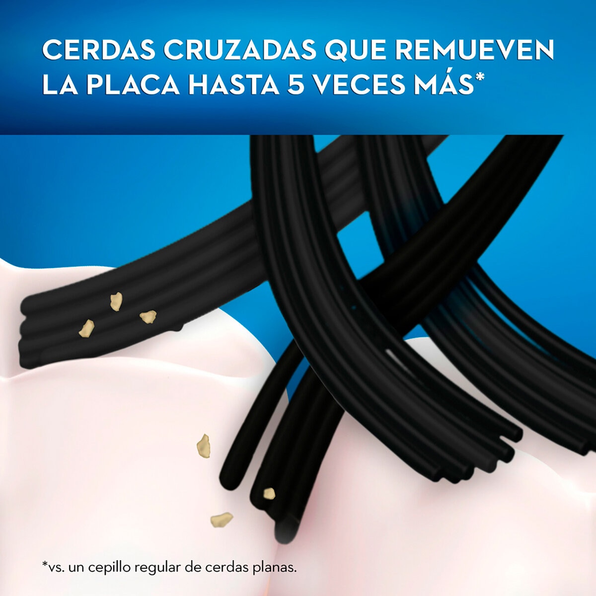 Oral-B Cepillo Dental con Carbón 6 pzas Medio