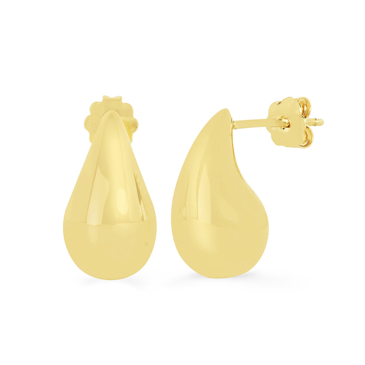Aretes, Oro Amarillo de 14K