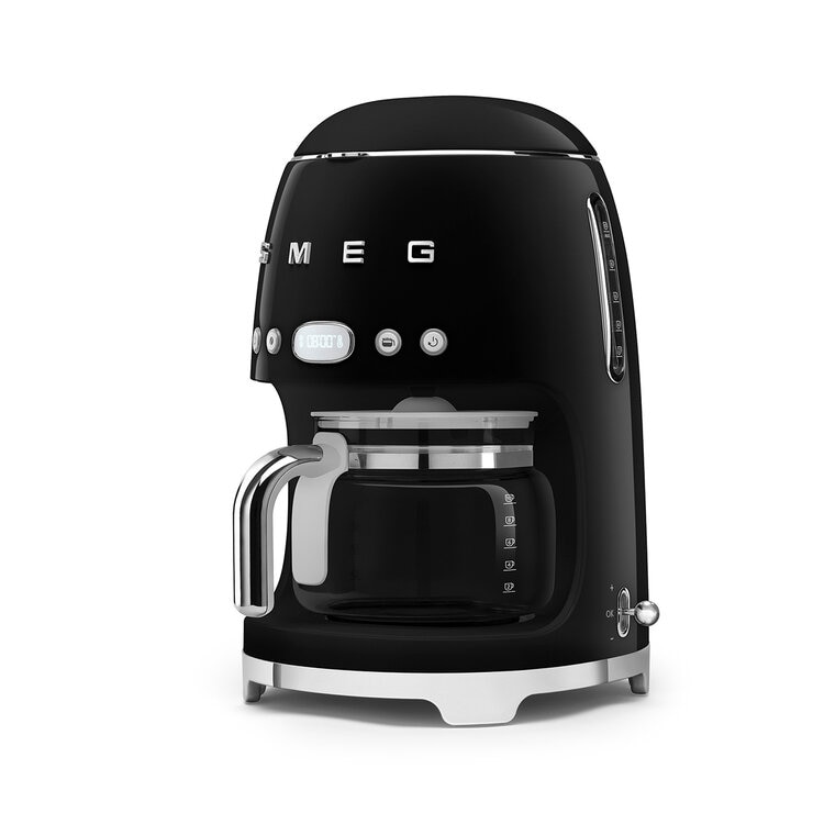 Smeg Cafetera de goteo 10 tazas negro