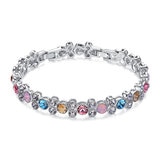 Mayfer, Pulsera de Cristal Austríaco