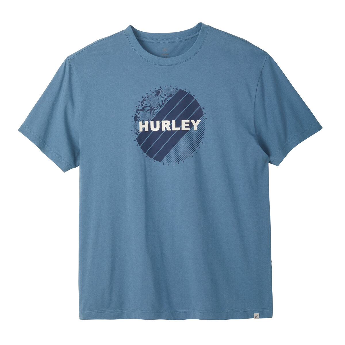 Hurley Playera para Caballero Azul Extra Grande