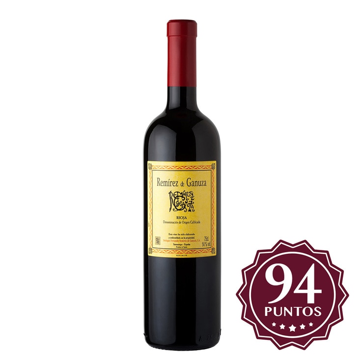 Remírez de Ganuza Reserva vino tinto 750ml Remírez de Ganuza Reserva vino tinto 750ml
