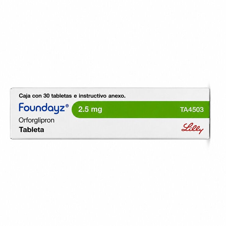 Foundayz 2.5 mg 30 Tabletas Foundayz 2.5 mg 30 Tabletas