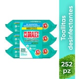Cloralex Toallitas Desinfectantes sin Cloro 252 pzas
