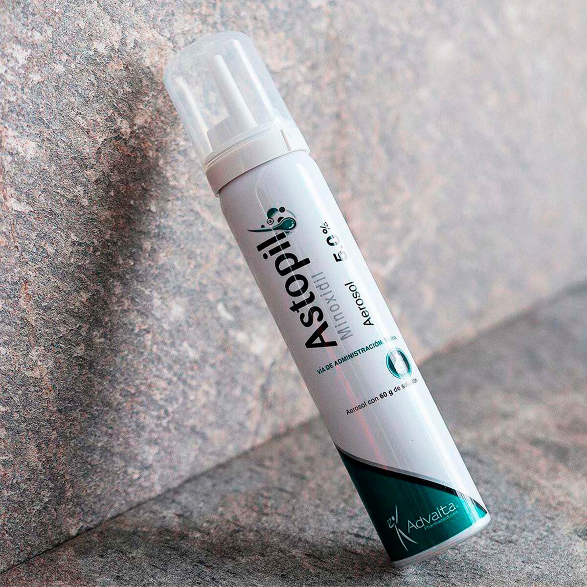 Astopil Minoxidil 5% Espuma 60ml Paquete de 3 Tubos