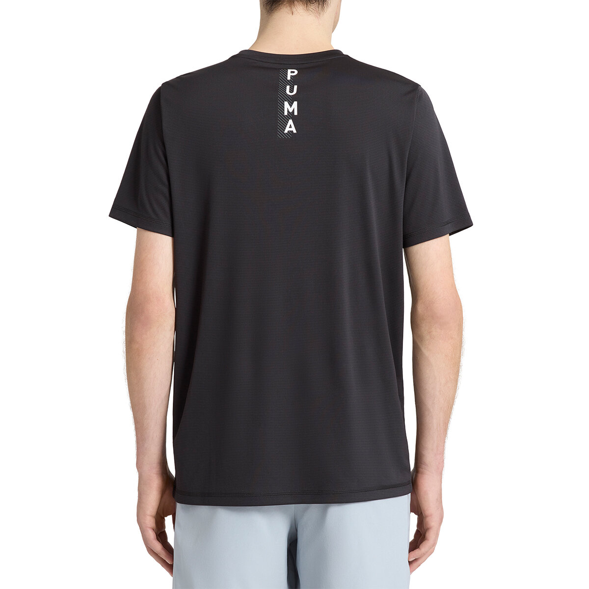 Puma Playera Deportiva para Caballero Negro Chica