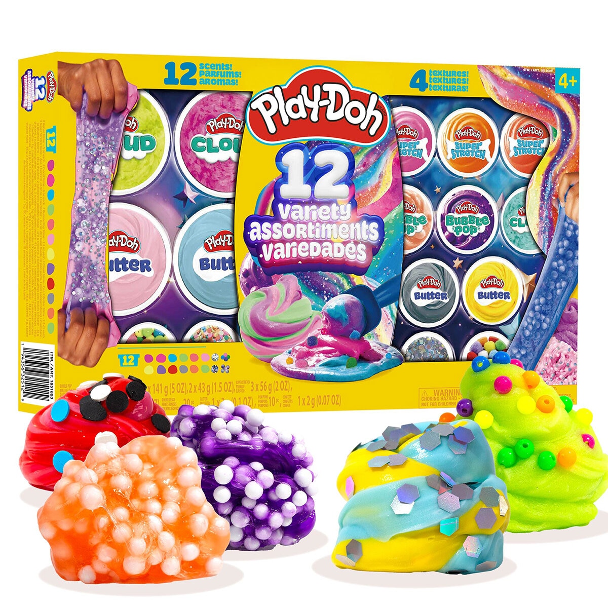 Play Doh, 12 Variedades Slime