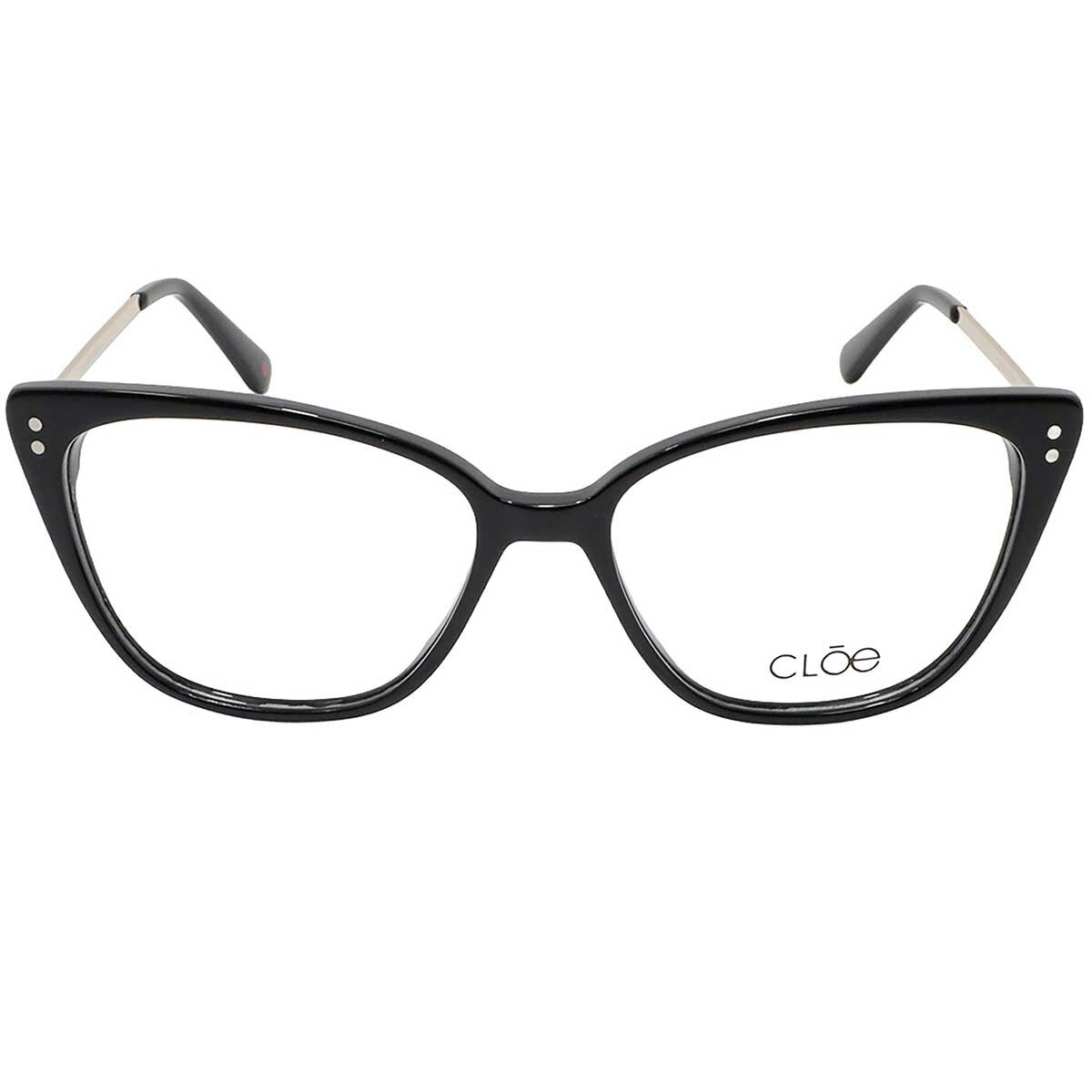 Cloe CLE.61396.0BLK.55 Armazón Oftálmico + Clip Solar Polarizado