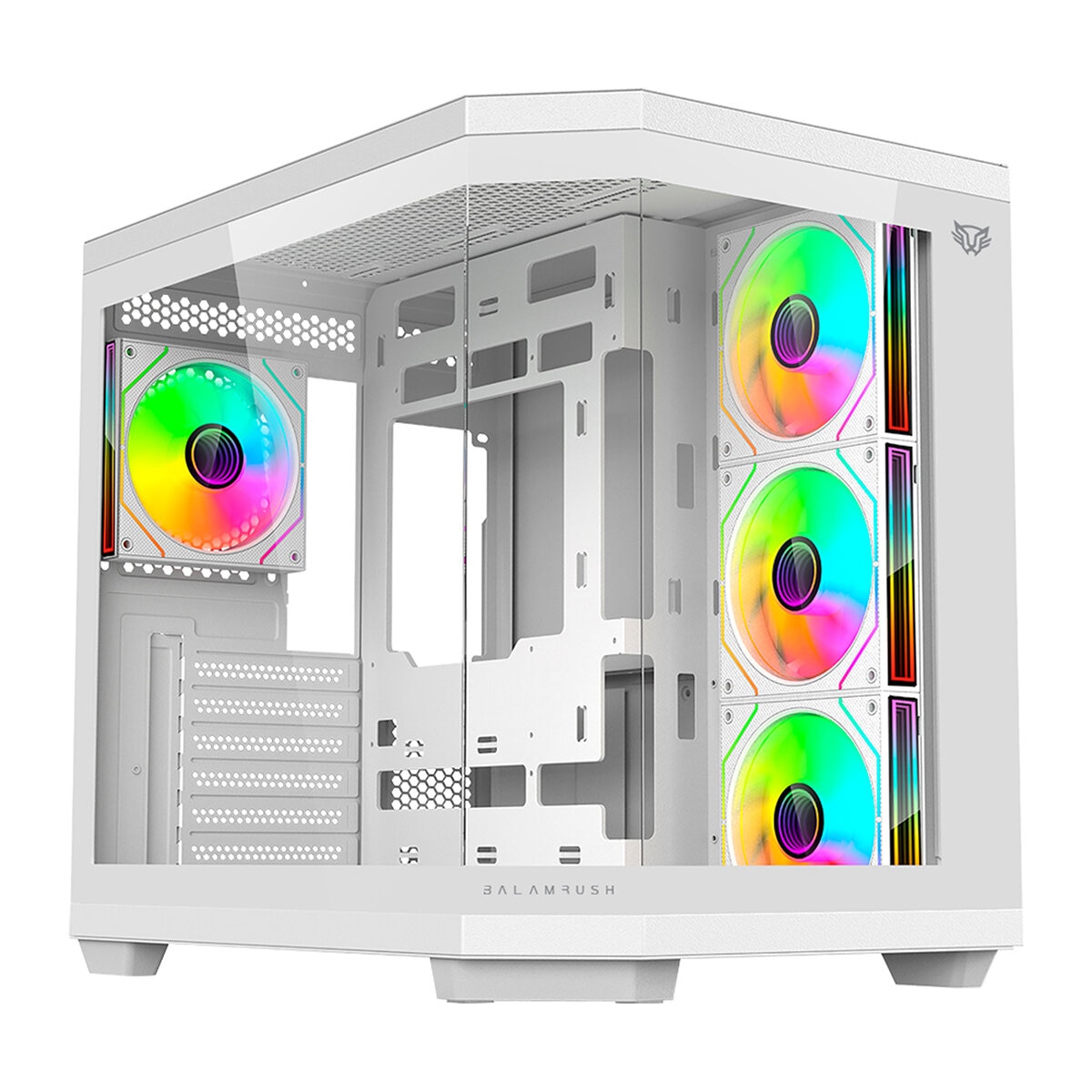 Balamrush Gabinete Gamer Tank Master 9600TB Blanco