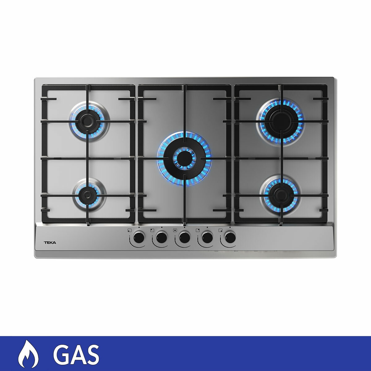 Teka Parrilla de Gas 5 Quemadores