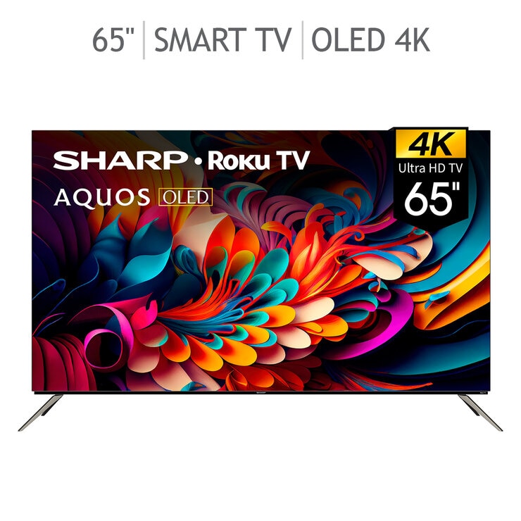 Sharp Pantalla 65" OLED 4K UHD Smart TV