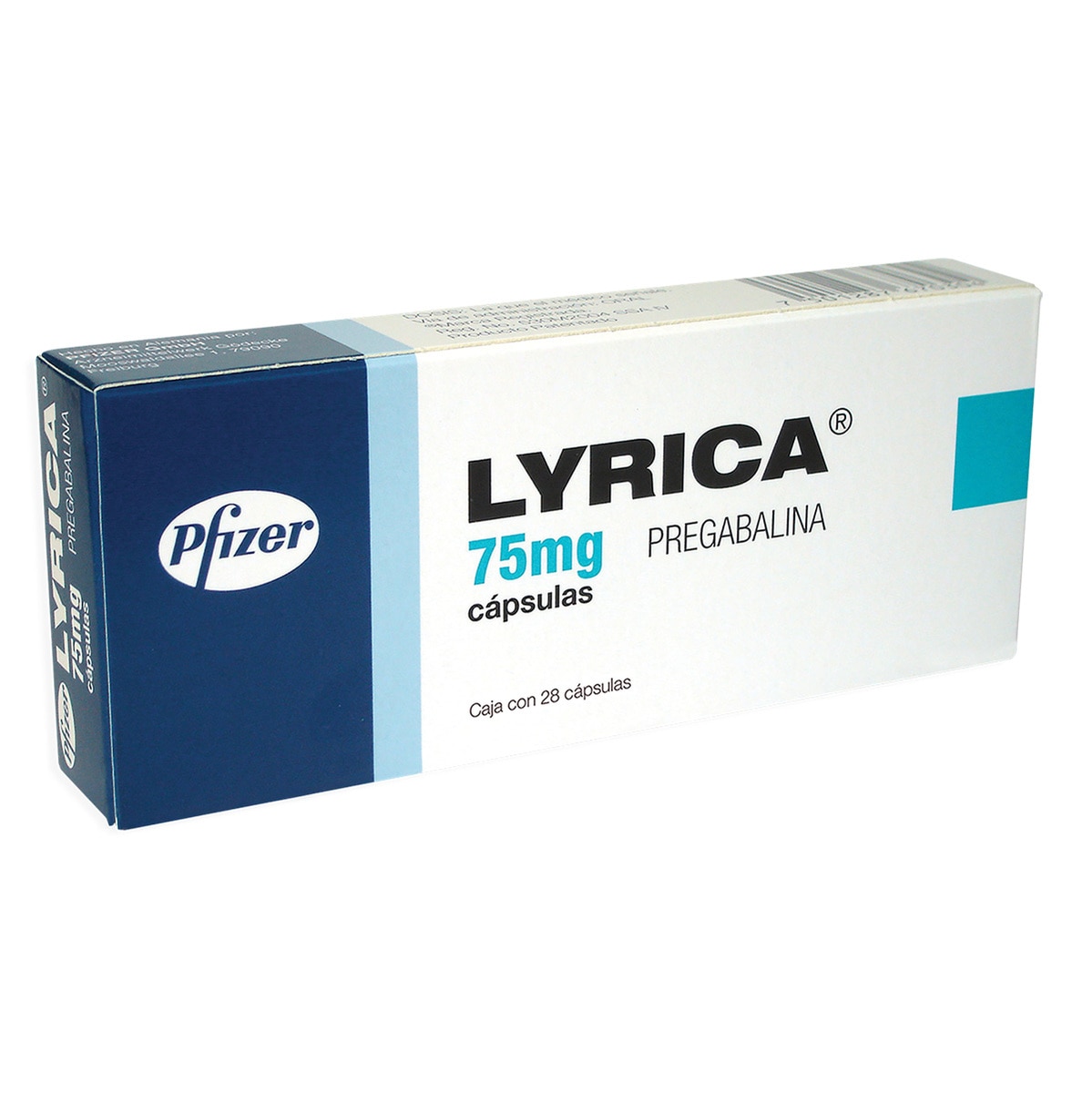 Lyrica 75mg 28 Cápsulas