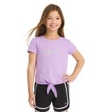Champion Playera 2 piezas para Niños y Niñas Morado / Azul 10 / 12 Años