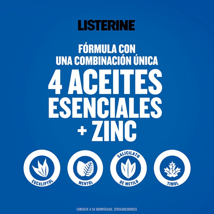 Listerine Enjuague Bucal UltraClean 2 pzas de 1.5 l