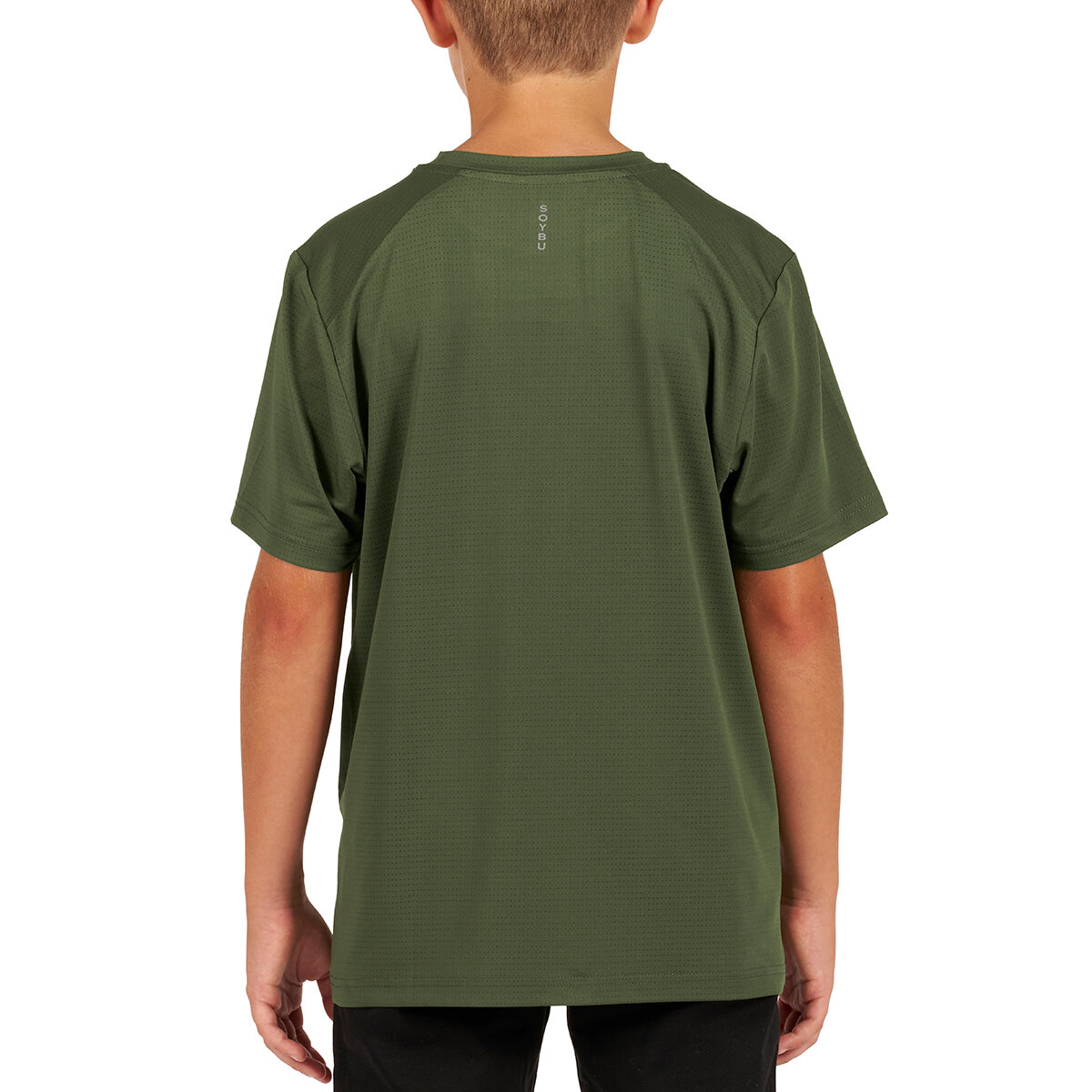 Soybu Playera para Niños Verde 10 / 12 Años