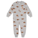 Pekkle Mameluco 2 piezas para Bebés Gris 24 Meses