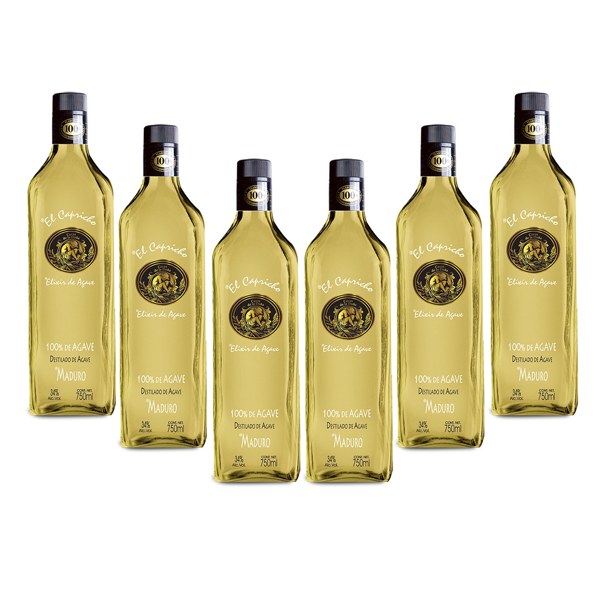 Elixir de Agave El Capricho 6/750 ml Costco México