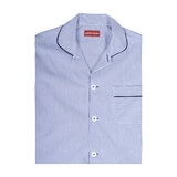 Emporio Colombo  Pijama para Caballero, 2 piezas, Rayas Marino,Vari  M