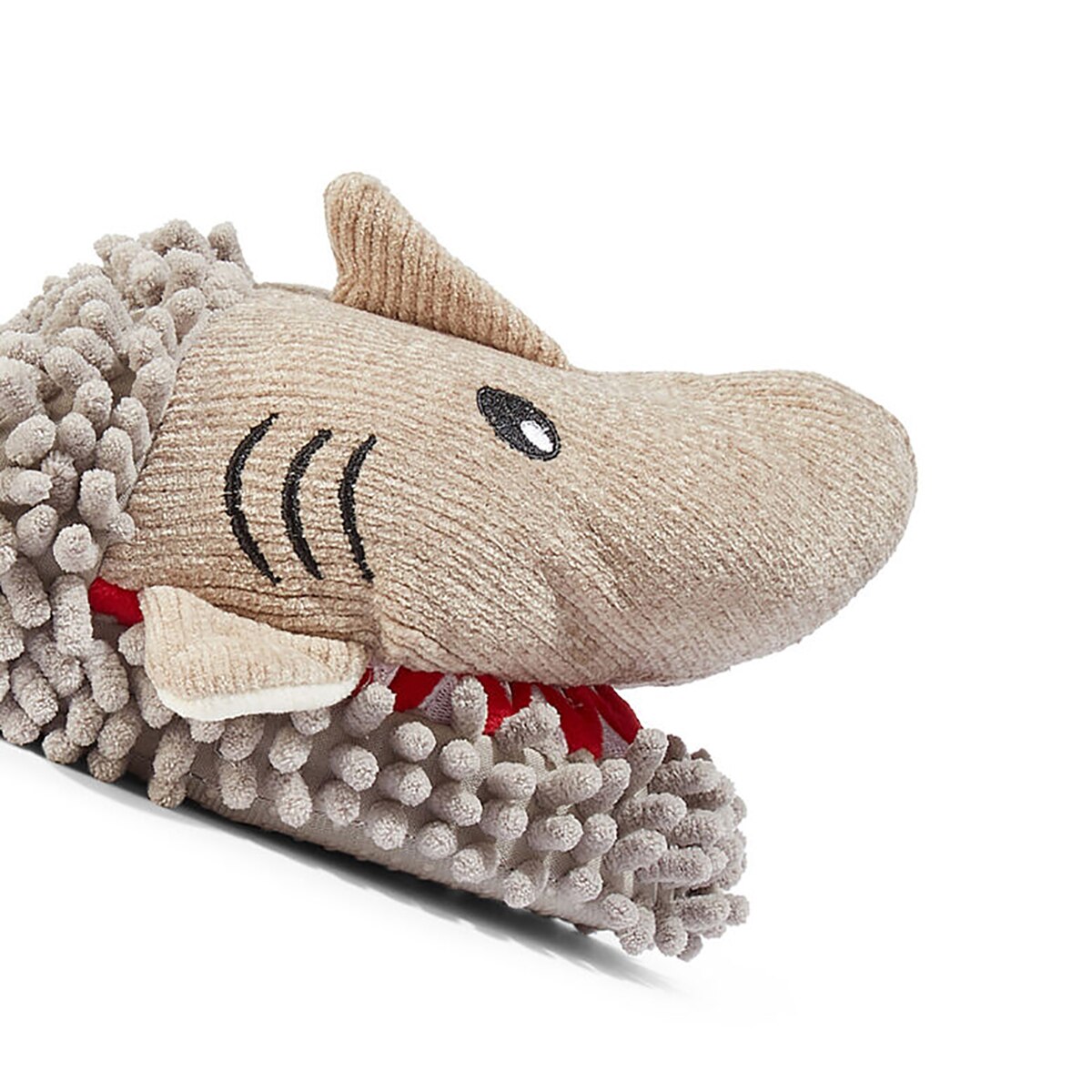 Pantufla Fuzzy para Adulto, Figura de Tiburón, Unitalla