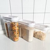 AG Box, Set de 3 Contenedores Cerealeros Chicos, Herméticos