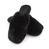 Jezebel Pantuflas para Dama Negro Mediana - 24 cm a 25 cm