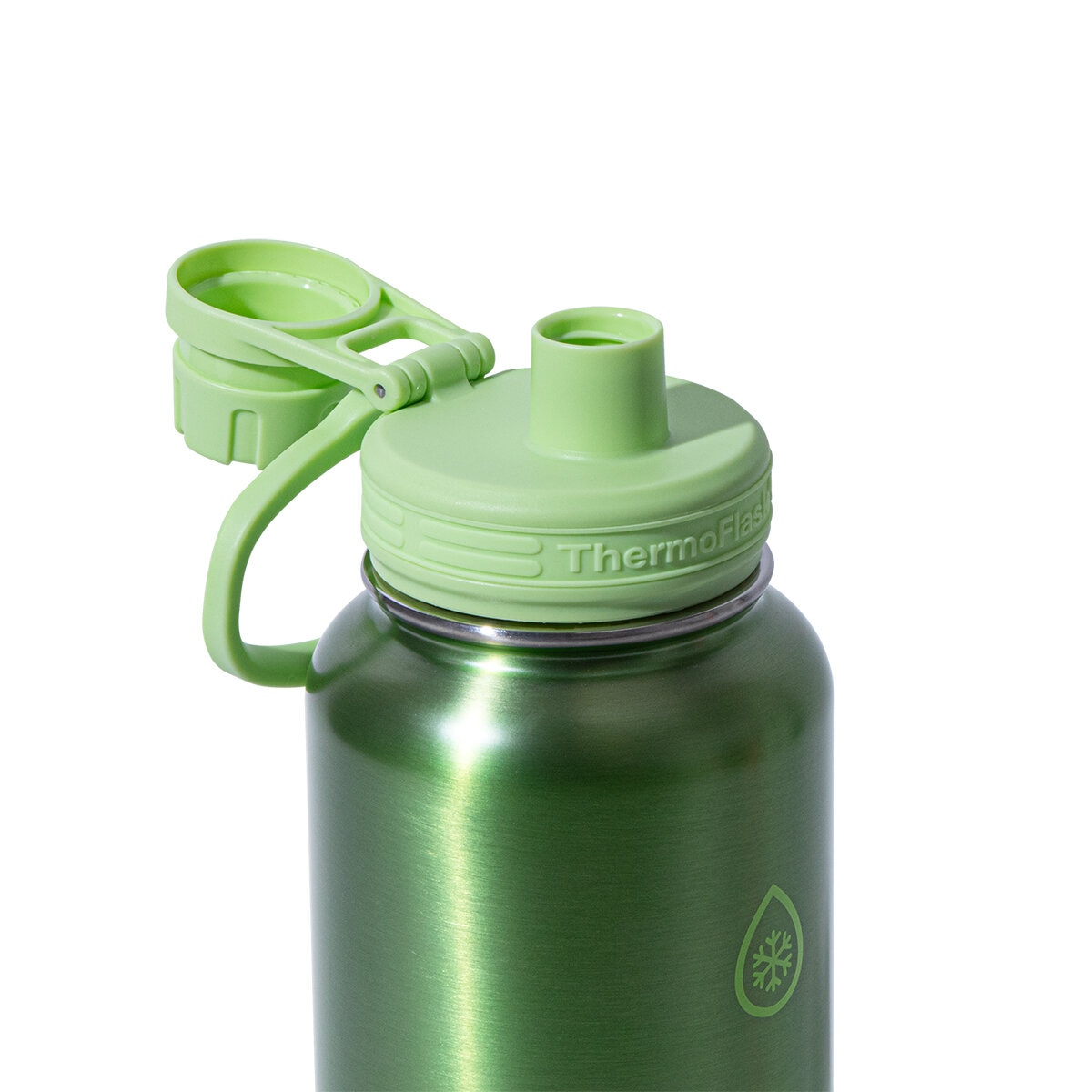 Thermoflask Botellas de Acero Inoxidable con Aislamiento al Vacio de Doble Pared 1.2L Verde/Azul