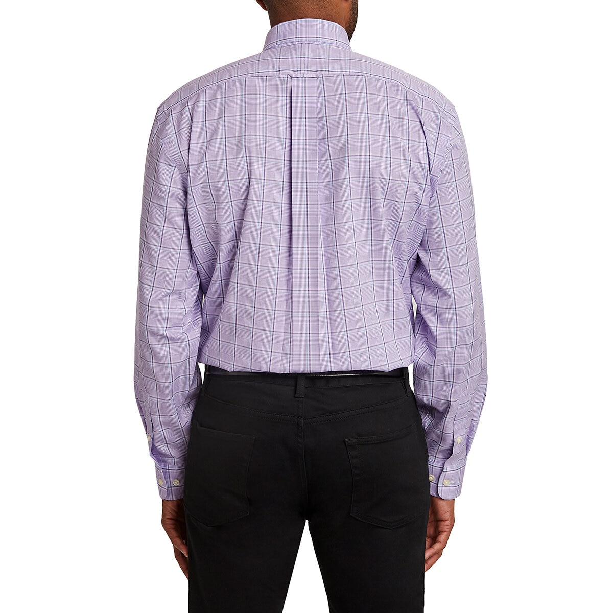 Kirkland Signature Camisa para Caballero Morado Cuello 16.5 Manga 32/33