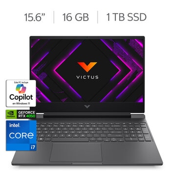 HP Victus Gaming 15-fa2012la 15.6" FHD Intel Core i7-13620H 16GB 1TB SSD HP Victus Gaming 15-fa2012la 15.6" FHD Intel Core i7-13620H 16GB 1TB SSD