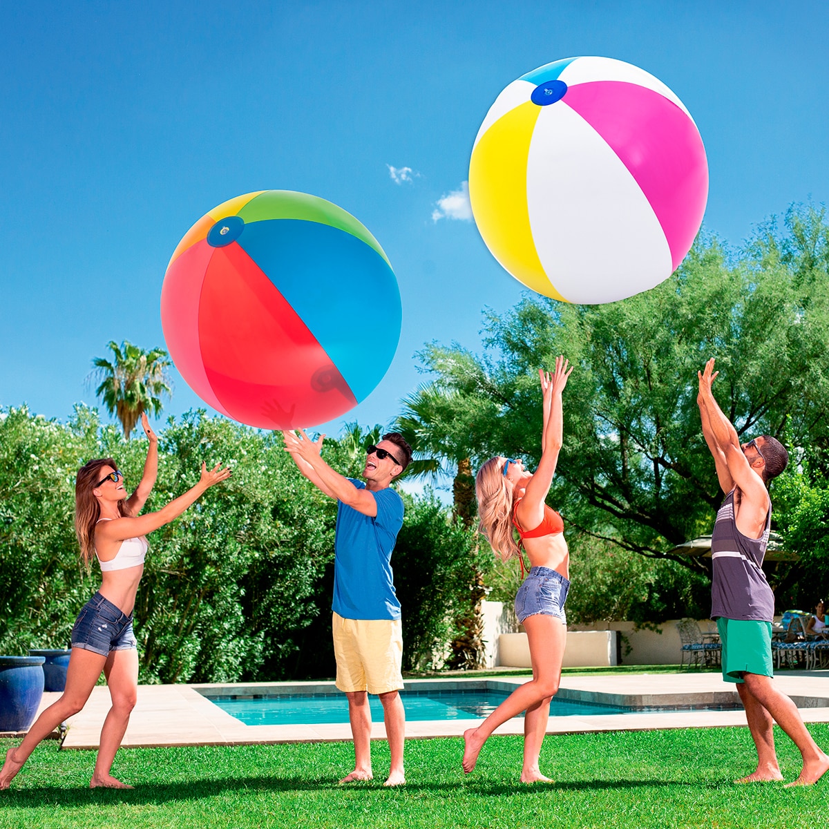 pelotas para playa