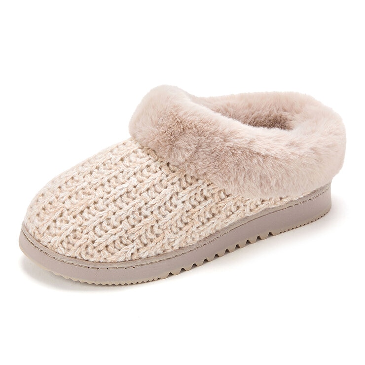 Dearfoams Pantufla para Dama Café Mediana (24.5 cm / 25 cm)