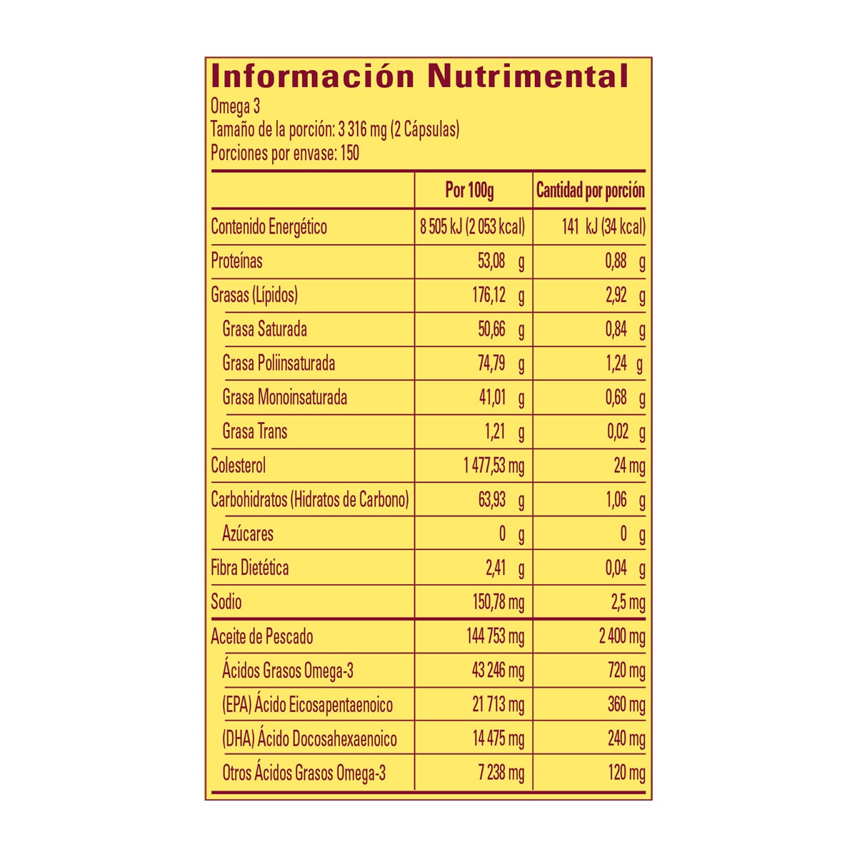 Nature Made Omega 3 aceite de pescado 300 cápsulas