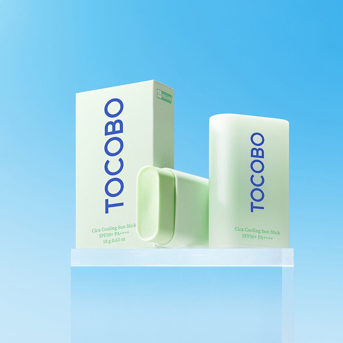Tocobo Cica Protector Solar en Barra Refrescante 2 pzas